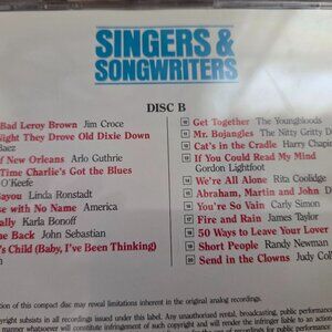 Time Ilfe CD's  Singers & Songwriters   2 CD collection